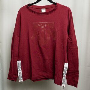 PINK Victoria's Secret Texas A&M long-sleeve sweatshirt